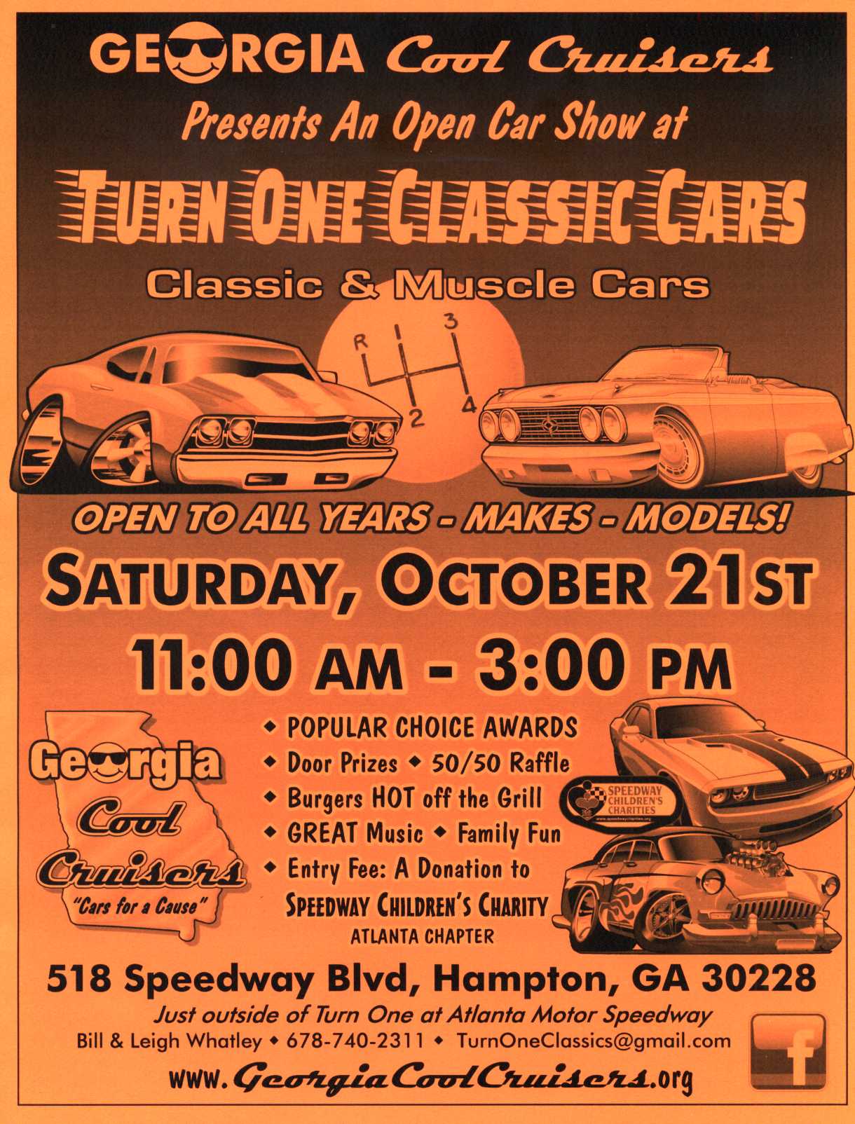 2017 Turn One Classic Car Show Hampton, GA (10.21.17) Northeast